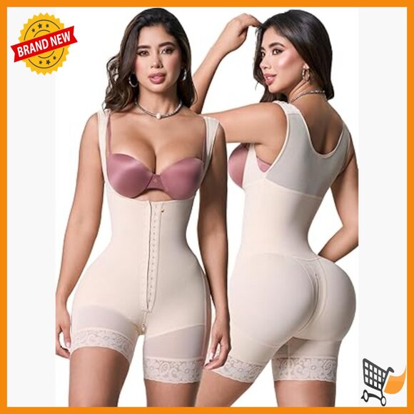 Small Shapewear Bodysuit for Tummy Control Post Surgery Compression